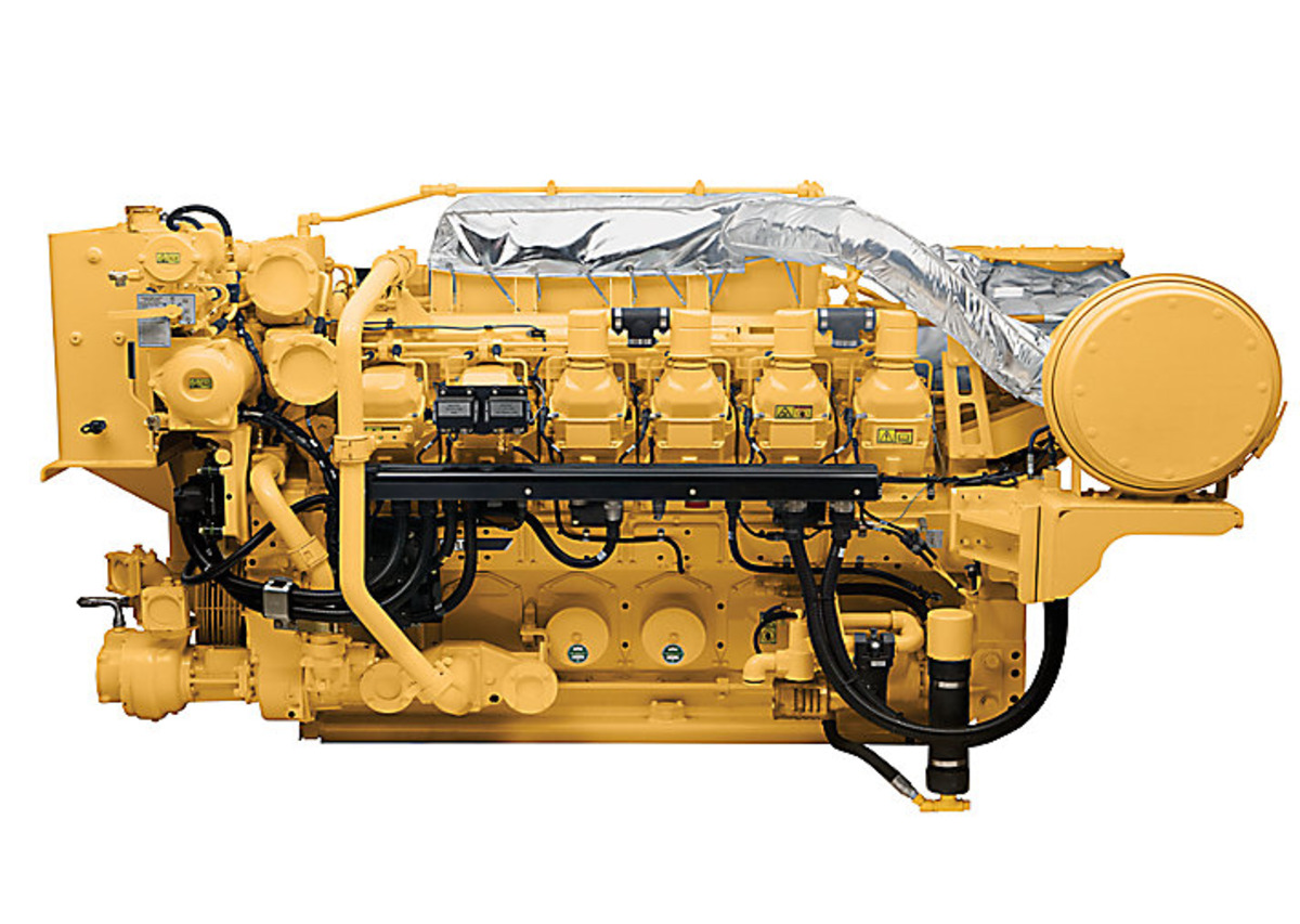 Cat® 3512C Marine Genset