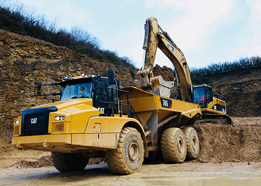 745-02 image 745-02 Cat® 745 Articulated Truck | Tractors Singapore