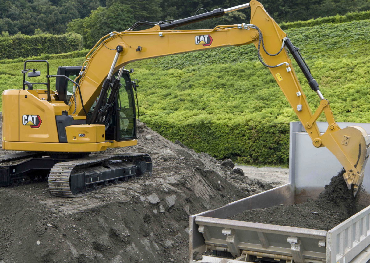 Cat® 315 GC Small Excavator