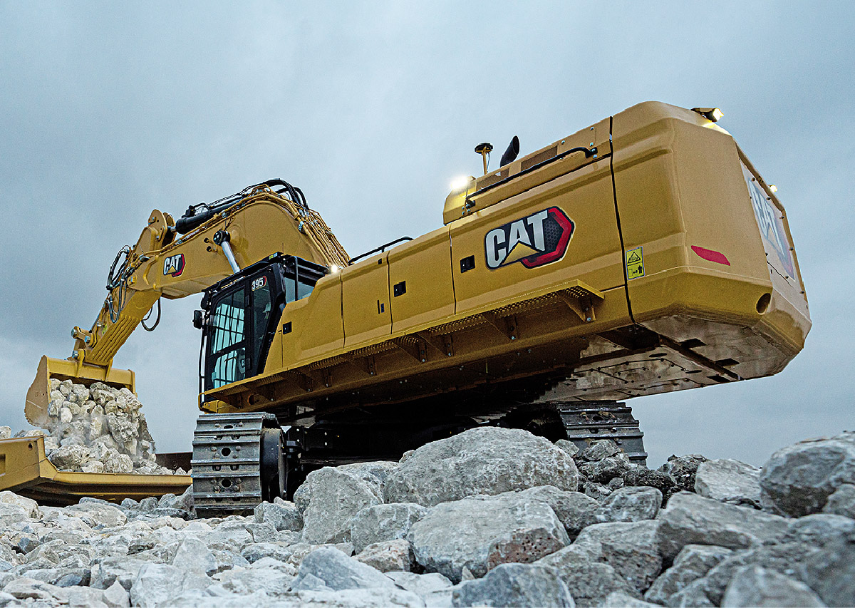 Cat_Excavator_395 Excavator 395 | Construction Machine |  Tractors Singapore