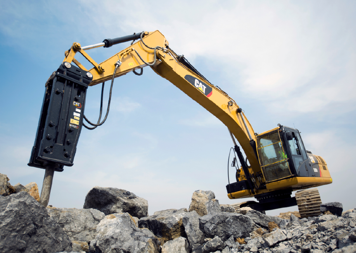HammerWeb3 Cat® 120 GC S Hammer  | Tractors Singapore